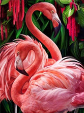 Carregar imagem no visualizador da galeria, Flamingos - 100% Diamantes (Kit Completo)
