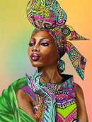 Beleza da Mulher 2 - 100% Diamantes (Kit Completo) - Pintura com Diamantes