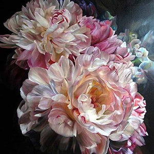Flores Lindas - 100% Diamantes (Kit Completo)