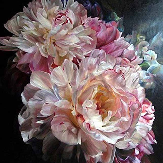 Flores Lindas - 100% Diamantes (Kit Completo)