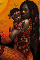 Beleza da Maternidade - 100% Diamantes (Kit Completo) - Pintura com Diamantes