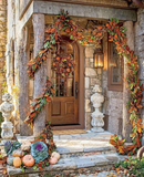 Portal das Flores 2023/2 - 100% Diamantes (Quadrado) - Kit Completo - Pintura com Diamantes