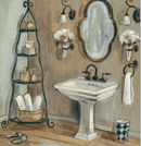 Banheiro Decoração 2023/4 - 100% Diamantes (Quadrado) - Kit Completo - Pintura com Diamantes