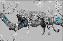 Carregar imagem no visualizador da galeria, Onça - 100% Diamantes (Quadrado) - Kit Completo
