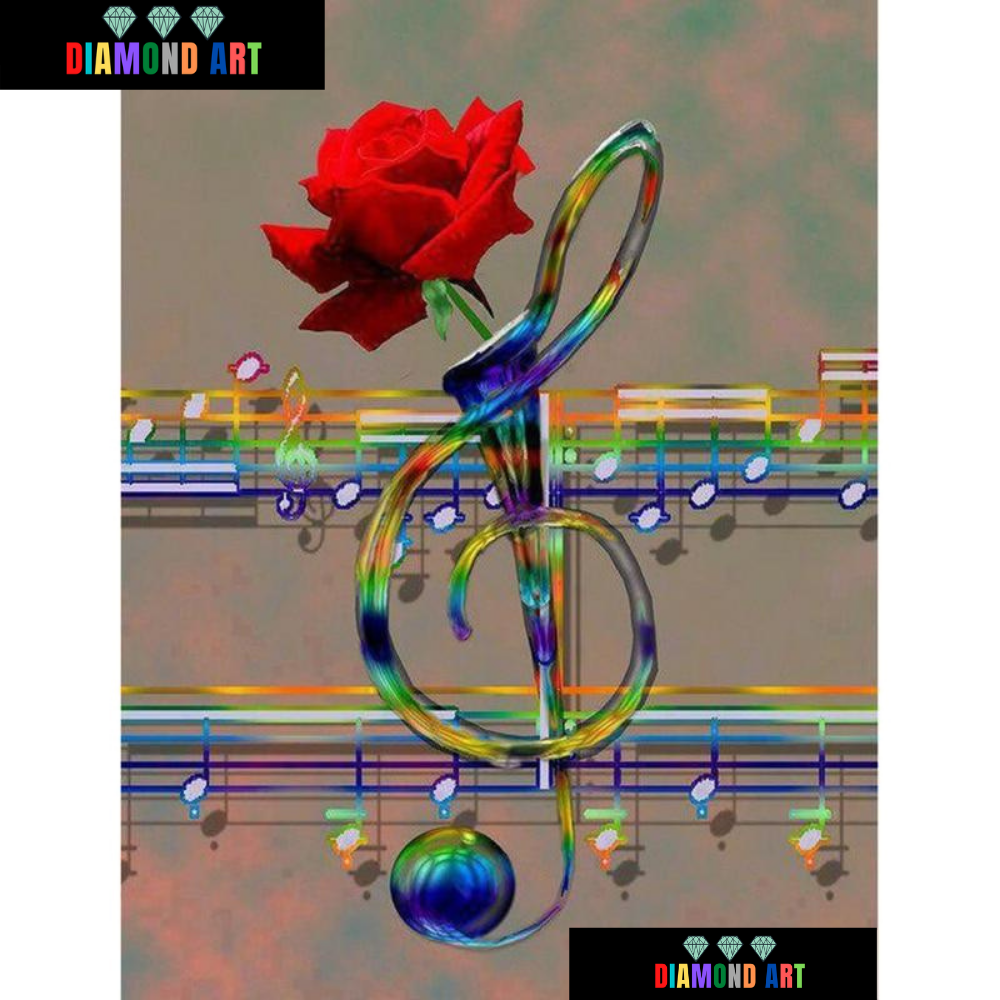 Rosa Musical - 100% Diamantes (Kit Completo)