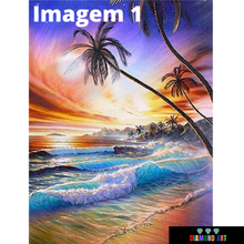 Carregar imagem no visualizador da galeria, Praia 1 - 100% Diamantes (Kit Completo)
