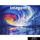 Paisagem Inverno 7 - 100% Diamantes (Kit Completo)