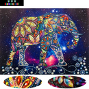 Elefante Galático - 30 x 40 cm - Parcial Diamantes (Kit Completo)