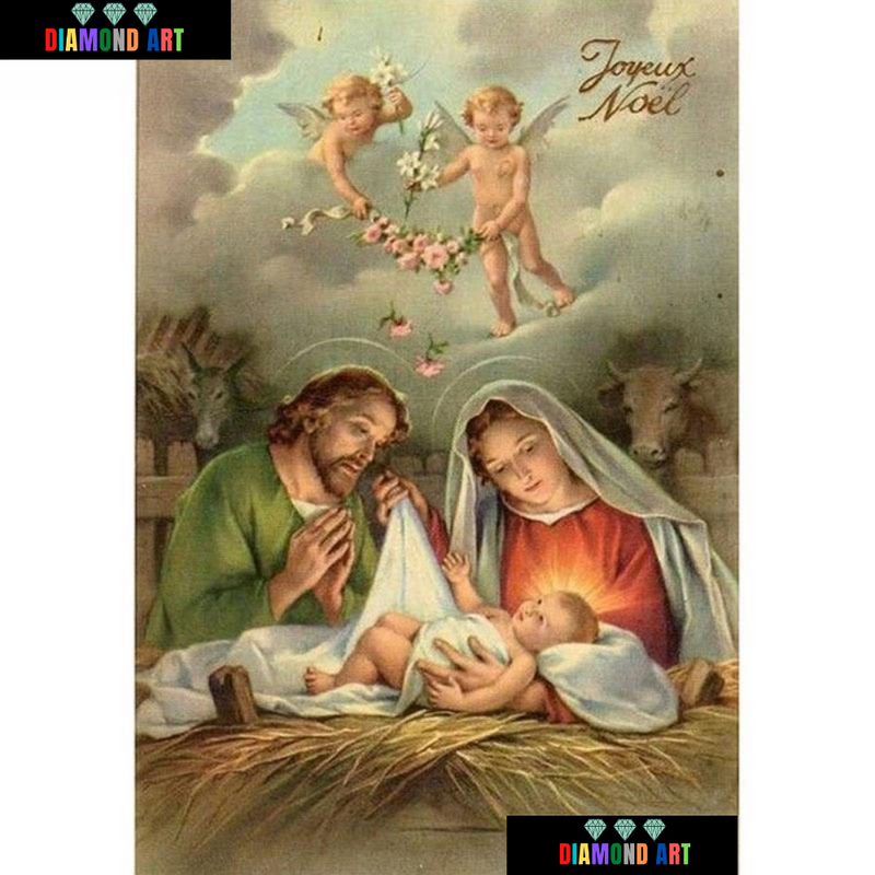 Nascimento de Jesus - 100% Diamantes (Kit Completo)