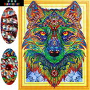 Lobo Formoso - Parcial Diamantes (Kit Completo)
