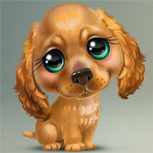 Carregar imagem no visualizador da galeria, Cachorrinho - 100% Diamantes (Kit Completo)

