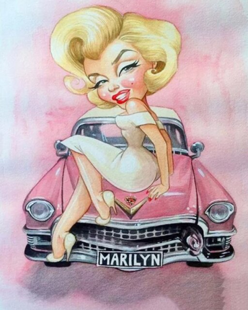 Marilyn - 100% Diamantes (Kit Completo)