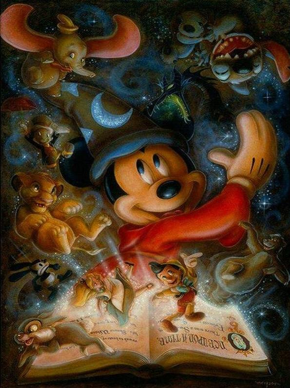 Mickey Mouse e Pato Donald 6 - 100% Diamantes (Kit Completo)