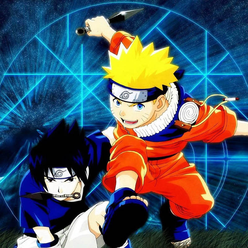Naruto 5 - 100% Diamantes (Kit Completo)