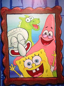 Bob Esponja 5 - 100% Diamantes (Kit Completo) - Pintura com Diamantes