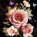 Vaso de Flor 4 - 100% Diamantes (Kit Completo)