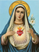 Nossa Senhora 2023/8 - 100% Diamantes (Quadrado) - Kit Completo - Pintura com Diamantes