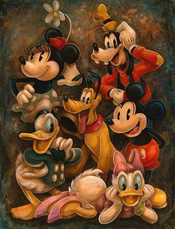 Mickey Mouse e Pato Donald 9 - 100% Diamantes (Kit Completo)