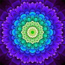 Carregar imagem no visualizador da galeria, Mandala 5 - 100% Diamantes (Kit Completo)
