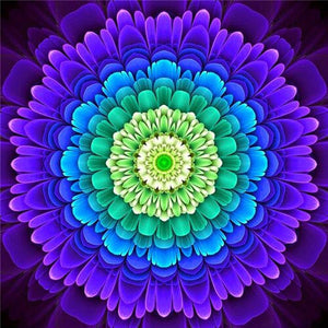 Mandala 5 - 100% Diamantes (Kit Completo)