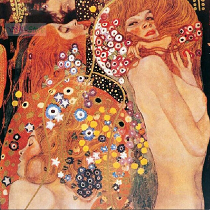Obras Gustav Klimt 2 - 100% Diamantes (Kit Completo)