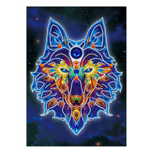 Carregar imagem no visualizador da galeria, Belas Telas Fluorescentes 3 - Parcial Diamantes (Redondo) - Kit Completo - Pintura com Diamantes

