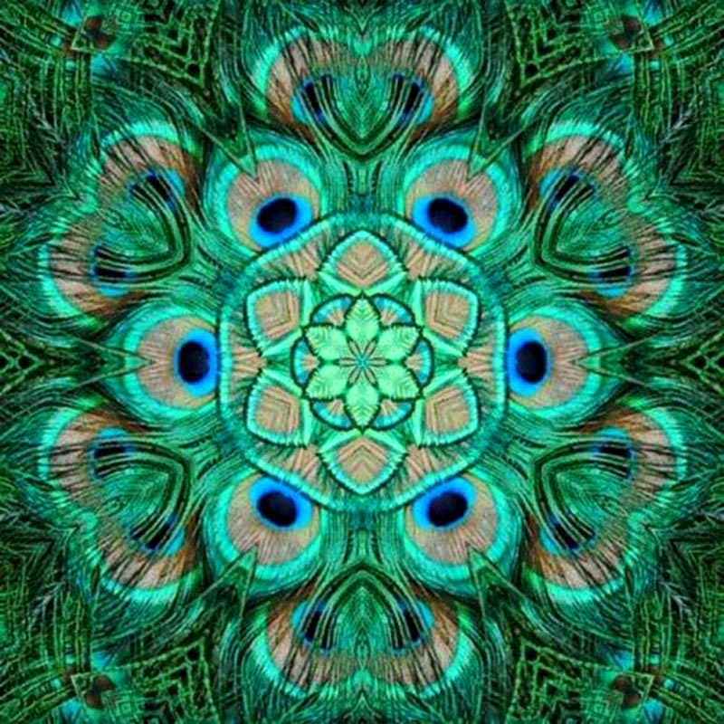 Mandala 31 - 100% Diamantes (Kit Completo)