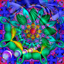 Carregar imagem no visualizador da galeria, Mandala 35 - 100% Diamantes (Kit Completo)
