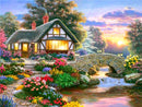 Casa e o Pôr do Sol - 100% Diamantes (Kit Completo)