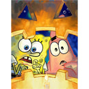 Bob Esponja 6 - 100% Diamantes (Kit Completo) - Pintura com Diamantes