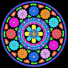 Carregar imagem no visualizador da galeria, Mandala 29 - 100% Diamantes (Kit Completo)
