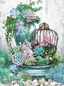 Flores 2 - 100% Diamantes (Kit Completo)