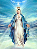 Nossa Senhora 2023/7 - 100% Diamantes (Quadrado) - Kit Completo - Pintura com Diamantes