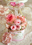 Rosas Claras 10 - 100% Diamantes (Kit Completo)