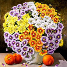 Carregar imagem no visualizador da galeria, Vaso de Flor 21 - 30 X 30 cm -  100% Diamantes (Kit Completo)
