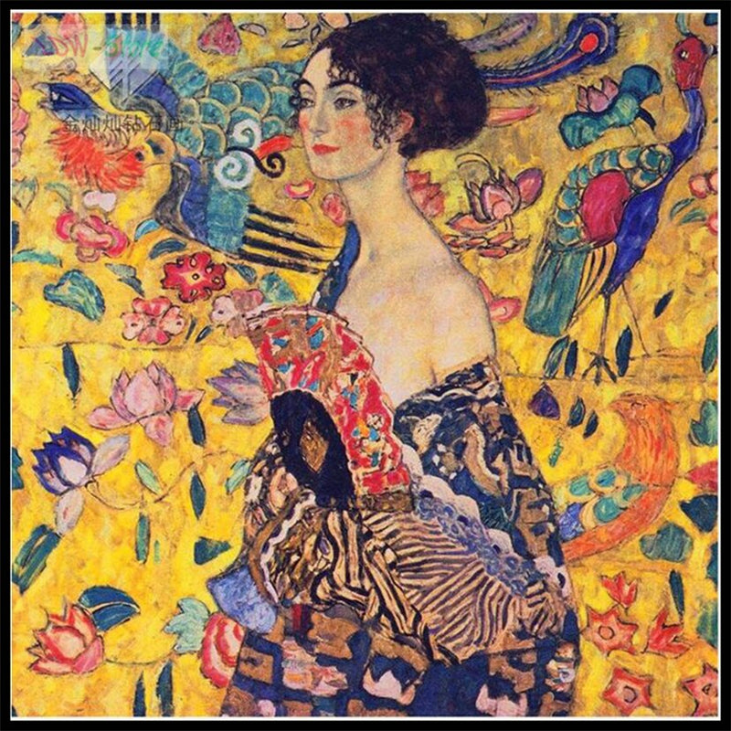 Obras Gustav Klimt 3 - 100% Diamantes (Kit Completo)