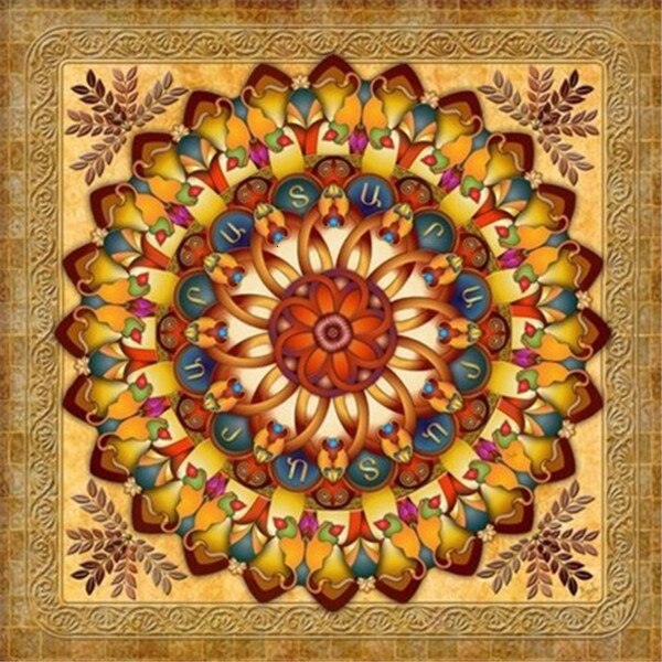 Mandala 13 - 100% Diamantes (Kit Completo)