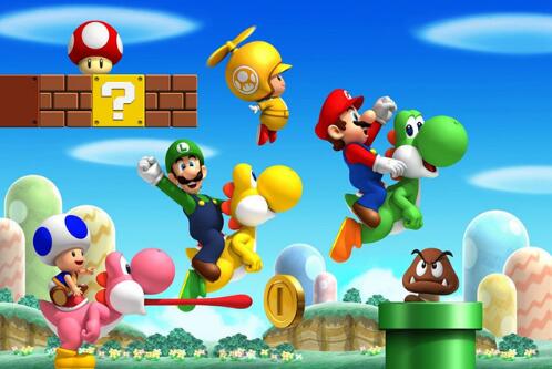 SUPER MARIO 1 - 100% Diamantes (Kit Completo)