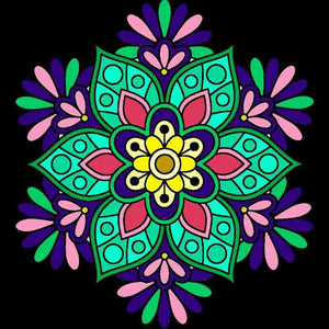 Mandala 23 - 100% Diamantes (Kit Completo)