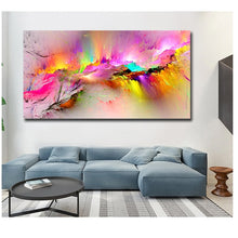 Carregar imagem no visualizador da galeria, Abstrato 3 - 100% Diamantes (Quadrado) - Kit Completo - Pintura com Diamantes
