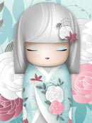 Bonecas Japonesas 13 - 100% Diamantes (Kit Completo) - Pintura com Diamantes