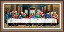 Santa Ceia (104 x 50 cm) - Parcial Diamantes - Kit Completo
