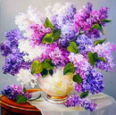 Flores 34 - 100% Diamantes (Kit Completo)