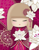 Bonecas Japonesas 2 - 100% Diamantes (Kit Completo) - Pintura com Diamantes