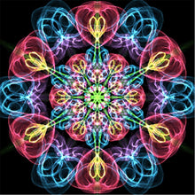 Carregar imagem no visualizador da galeria, Mandala 21 - 100% Diamantes (Kit Completo)
