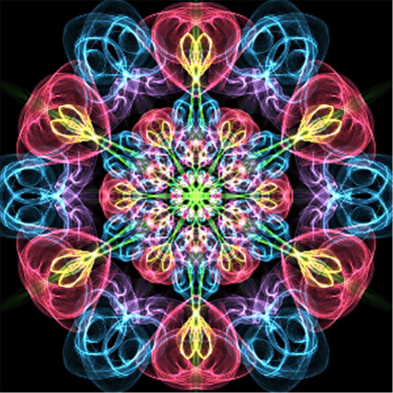 Mandala 21 - 100% Diamantes (Kit Completo)