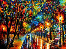 Carregar imagem no visualizador da galeria, Rua das Árvores Coloridas - 100% Diamantes (Kit Completo)
