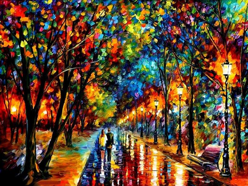 Rua das Árvores Coloridas - 100% Diamantes (Kit Completo)