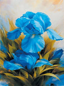 Flores 2023/2 - 100% Diamantes (Quadrado) - Kit Completo - Pintura com Diamantes