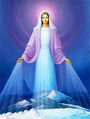 Nossa Senhora 2023/10 - 100% Diamantes (Quadrado) - Kit Completo - Pintura com Diamantes